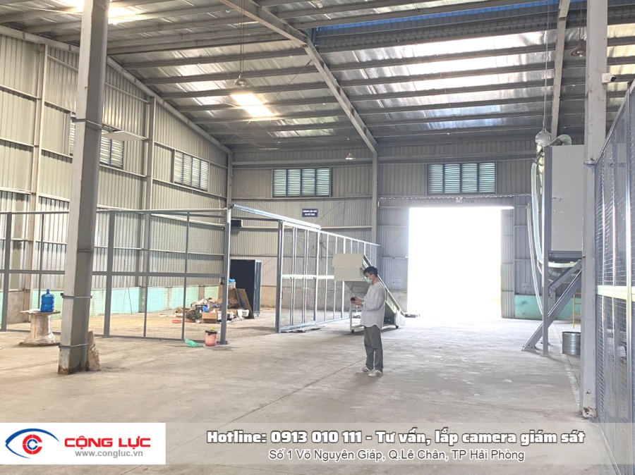 lắp camera ip hikvision tại nhà máy công ty RE-TECK hải phòng 10