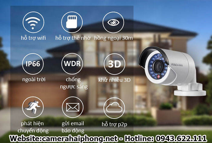 lắp đặt camera wifi ngoài trời full hd chống nước