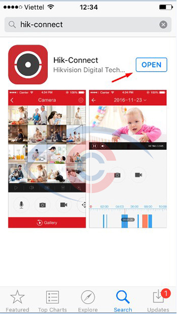 cách xem camera hikvision trên điện thoại di động