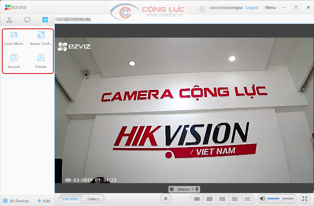 Cách sử dụng phần mềm Ezviz Studio