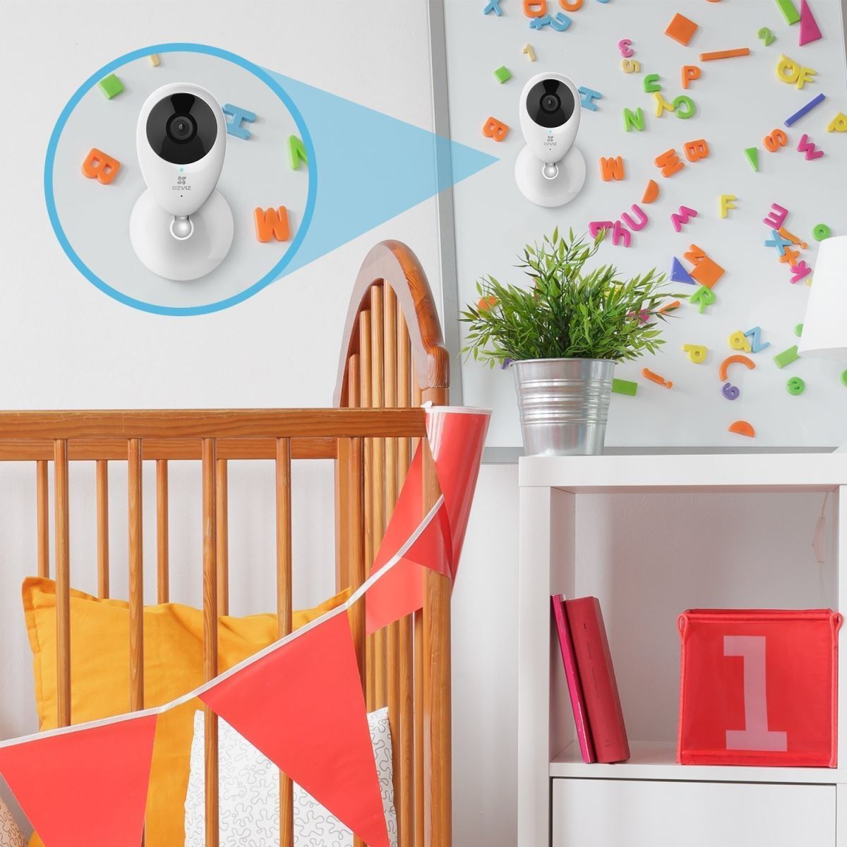 camera ip wifi dễ dàng lắp đặt và di chuyển