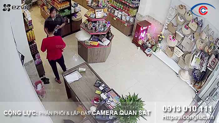 lắp camera không dây cho cửa hàng