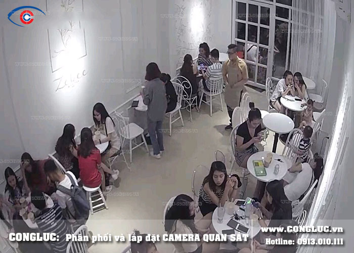 lắp camera wifi không dây nhà hàng