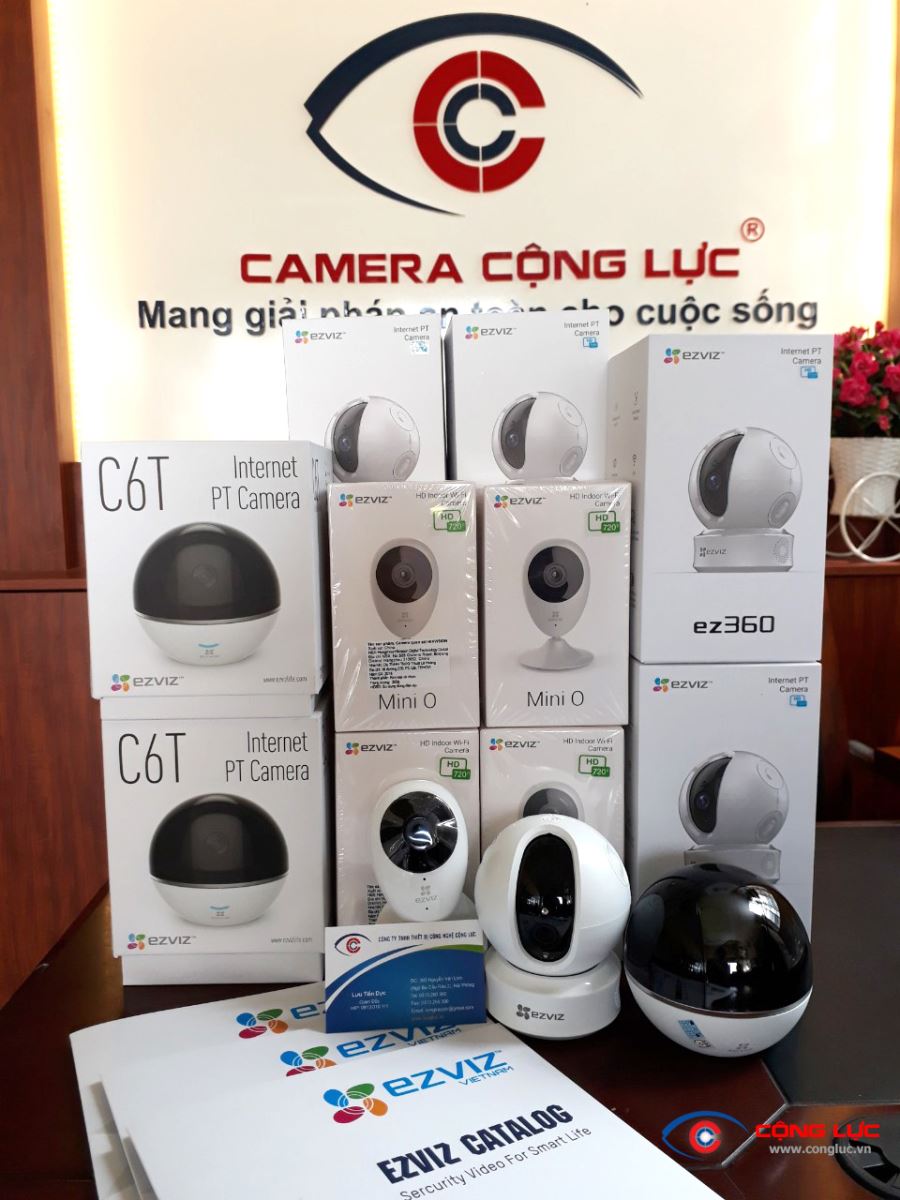 cửa hàng bán camera wifi ezviz chính hãng tại Hải Phòng