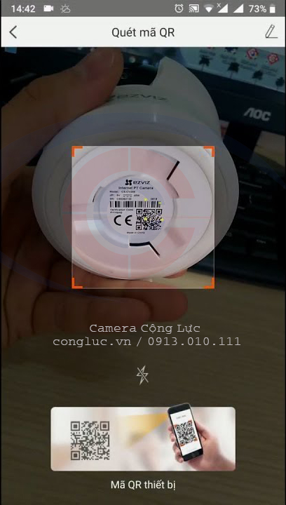 hướng dẫn khắc phục camera ezviz bị gán trên tài khoản khác