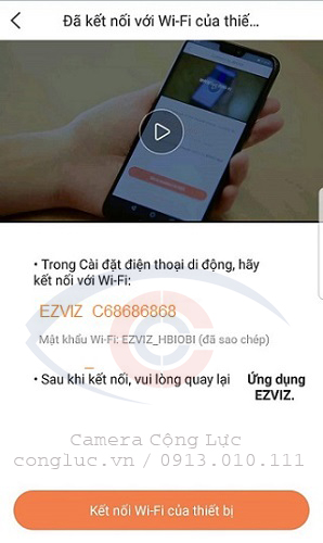 hướng dẫn khắc phục camera ezviz bị gán trên tài khoản khác