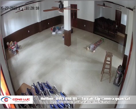 lắp đặt camera tại thái bình cho nhà thờ tổ