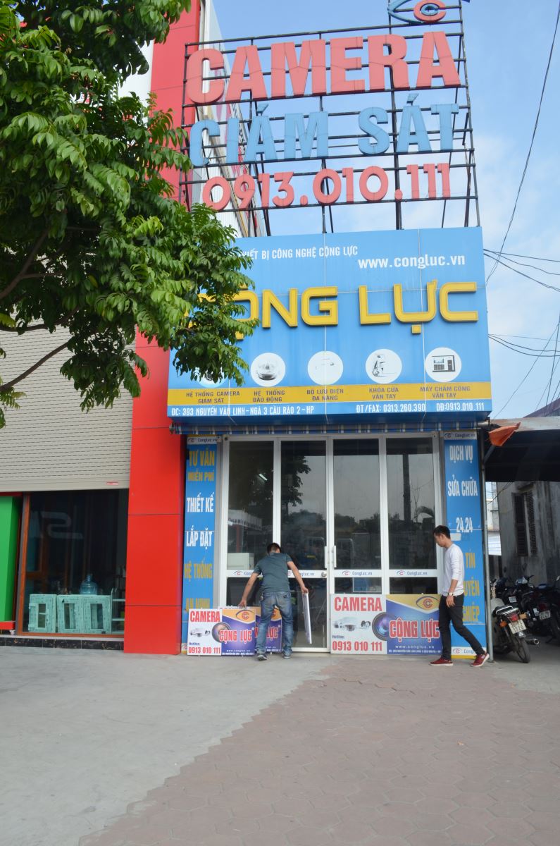 camera cộng lực hải phòng số 393 nguyễn văn linh