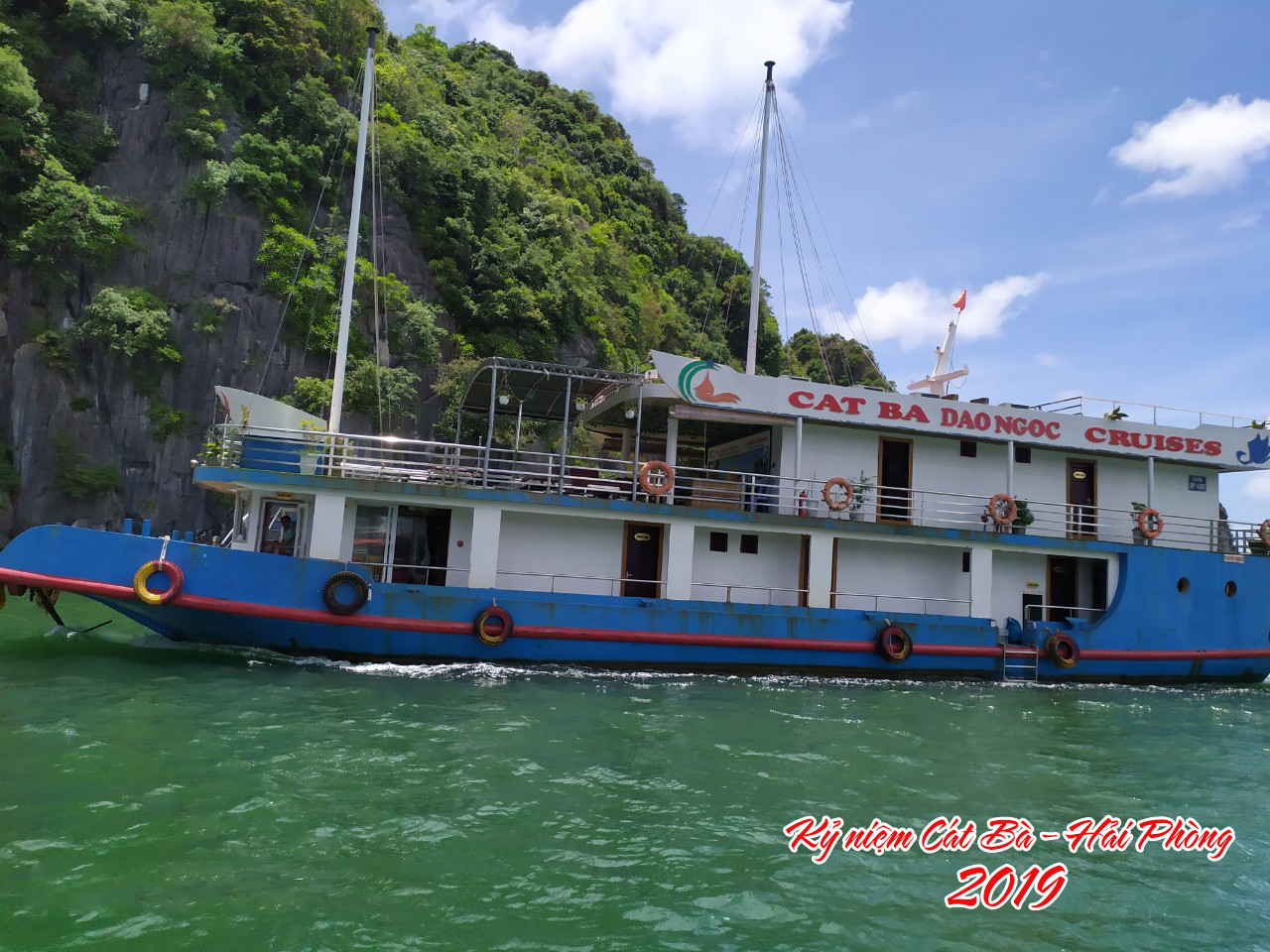 kỷ niệm du lịch cát bà hải phòng 2019