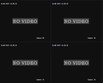 khắc phục camera bị lỗi no video