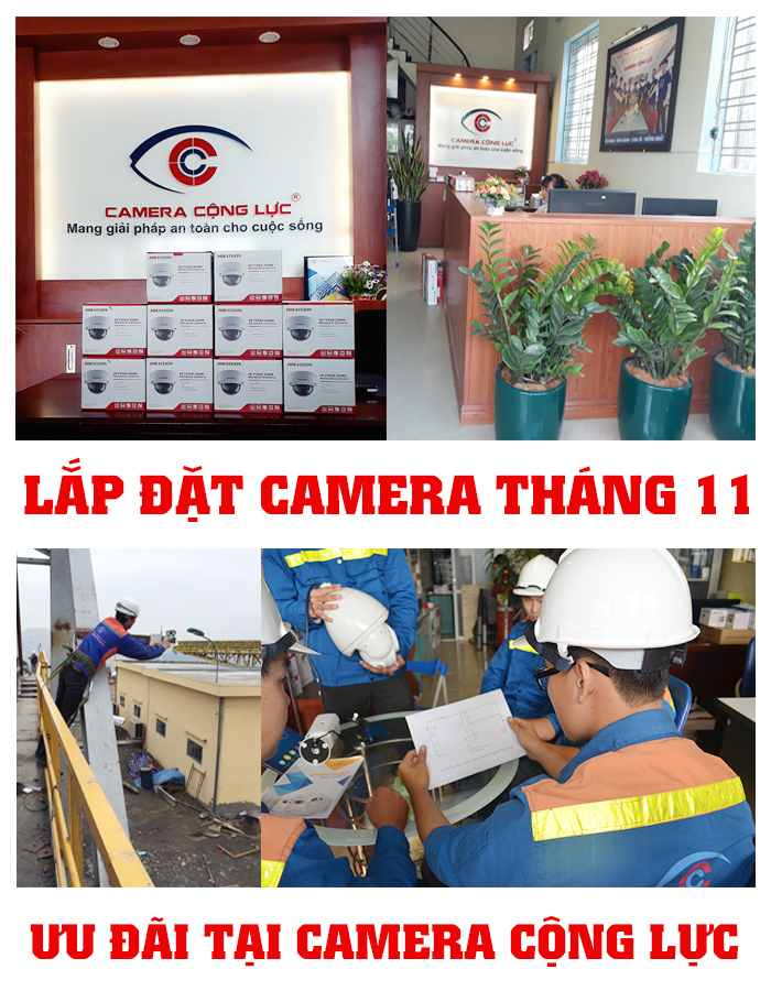 lắp đặt camera tháng 11 nhận ưu đãi tại camera cộng lực hải phòng\