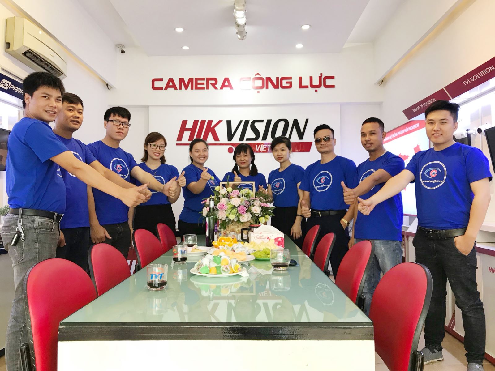 đội ngũ nhân viên camera cộng lực hải phòng