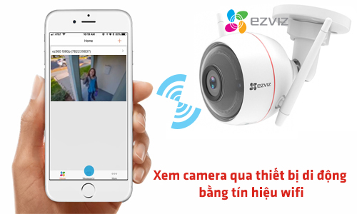 kết nối wifi với camera wifi xem qua di động