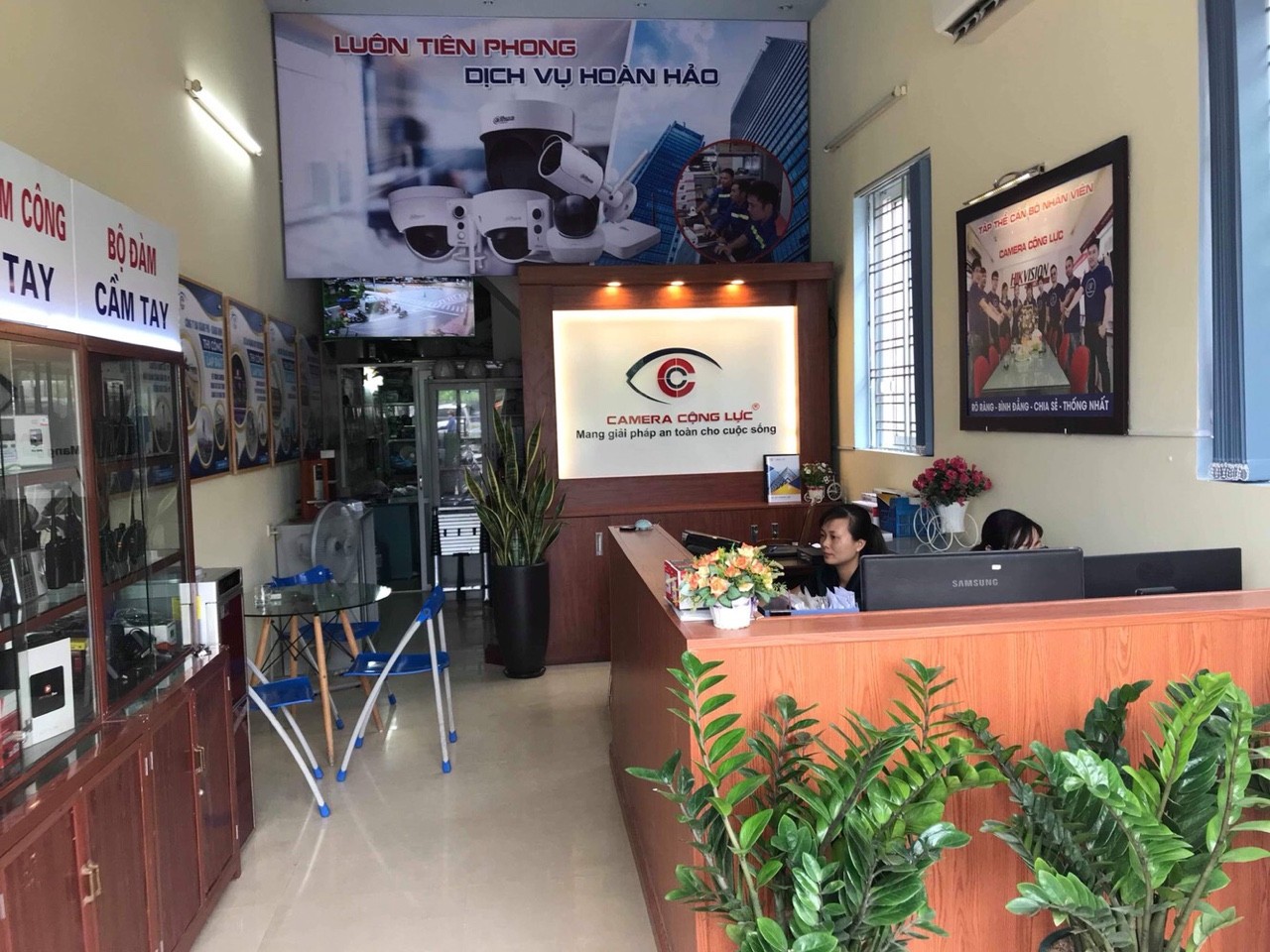 văn phòng camera cộng lực hải phòng