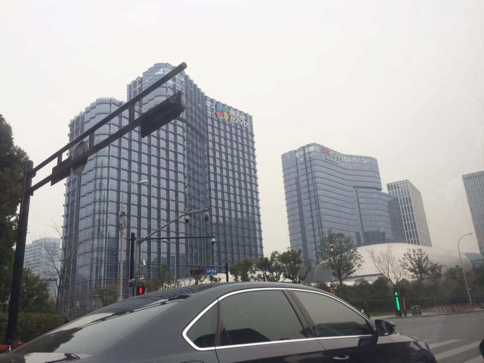 trụ sở công ty hikvision và ezviz tại trung quốc