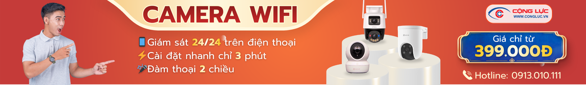 Lắp đặt camera wifi giá rẻ tại Hải Phòng