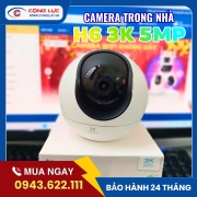 Camera Wifi Trong Nhà Ezviz H6 3K 5MP