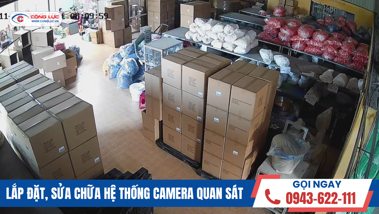 lắp hệ thống camera nhà xưởng tại An Trì Hải Phòng