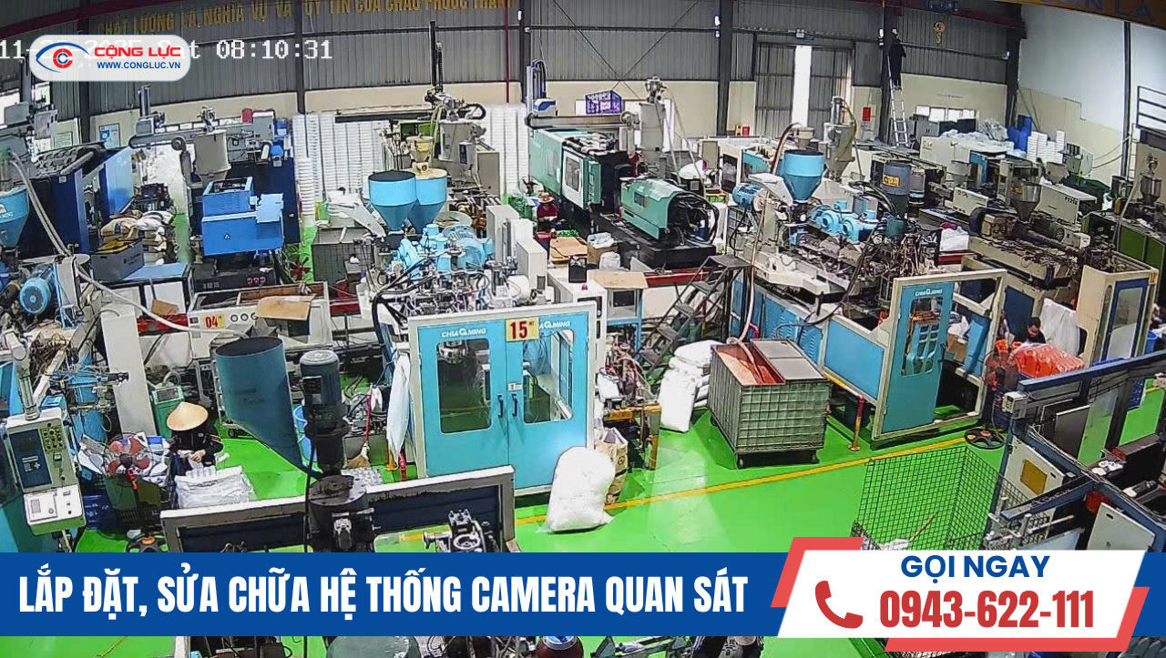 lắp đặt hệ thống camera tại An Trì Hùng Vương