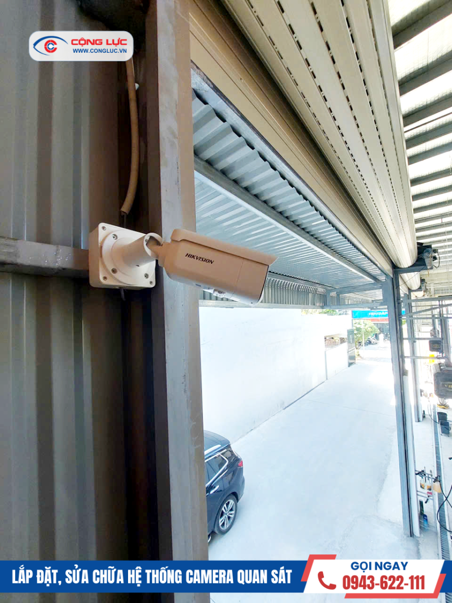 lắp đặt camera quan sát nhà xưởng tại lê chân Hải Phòng