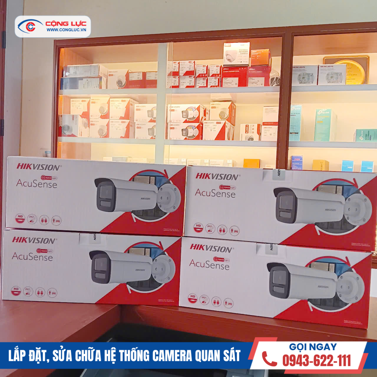 lắp đặt camera IP Hikvision nhà xưởng tại Trung Lực Hải Phòng