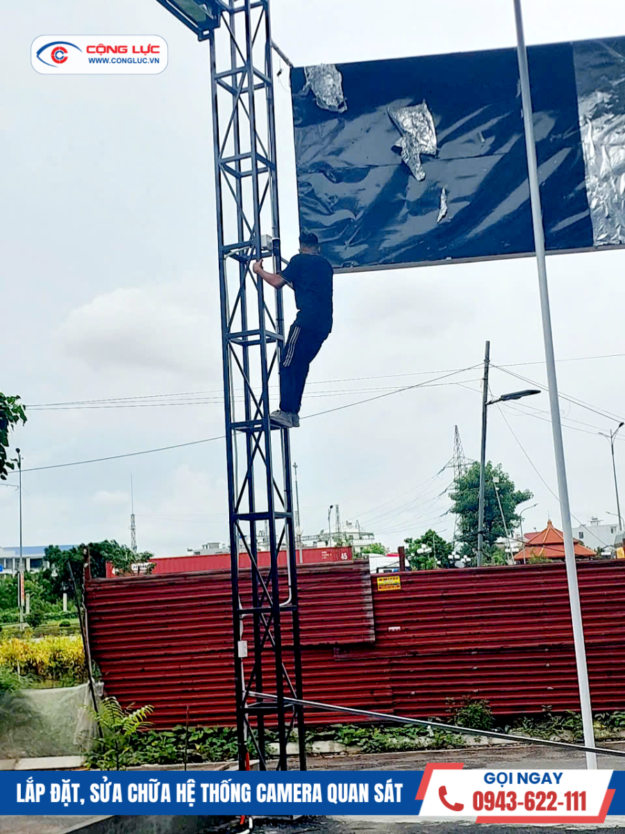 lắp camera giám sát an ninh tại sân pickleball văn cao hải phòng