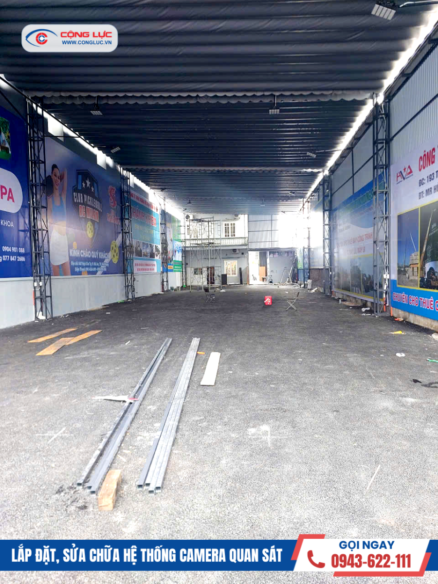 lắp camera sân pickleball tại văn cao hải phòng