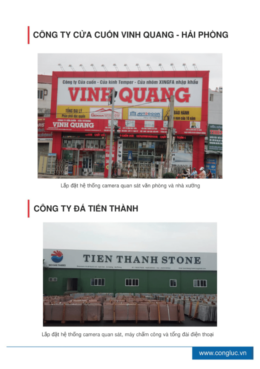 hồ sơ năng lực camera cộng lực hải phòng 24