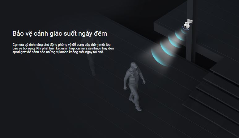 Camera Sim 4G Ezviz EB8 2K cảnh báo chủ động